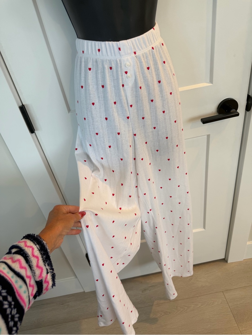 WOMENS XL- comfy loungewear/Sleep pants - a knit like  Cotton/ polyester fabric - Picture 8 of 12